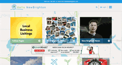 Desktop Screenshot of hellonewbrighton.com